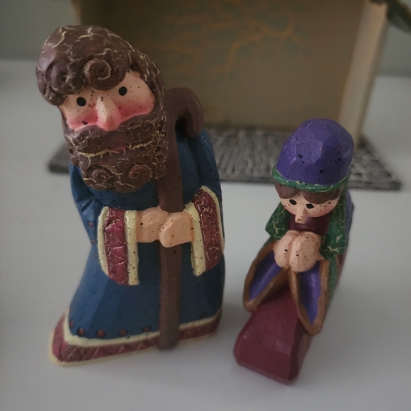 Rare Eddie Walker 7-Piece Nativity Set (1996, Vintage) - Picture 4 of 11